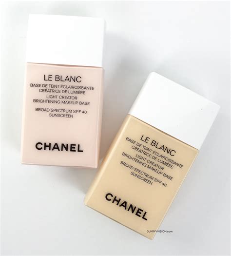 chanel makeup base mimosa review|reviews of MIMOSA, a CHANEL LE BLANC Light Creator .